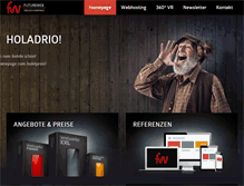 Tablet Screenshot of futureweb.at